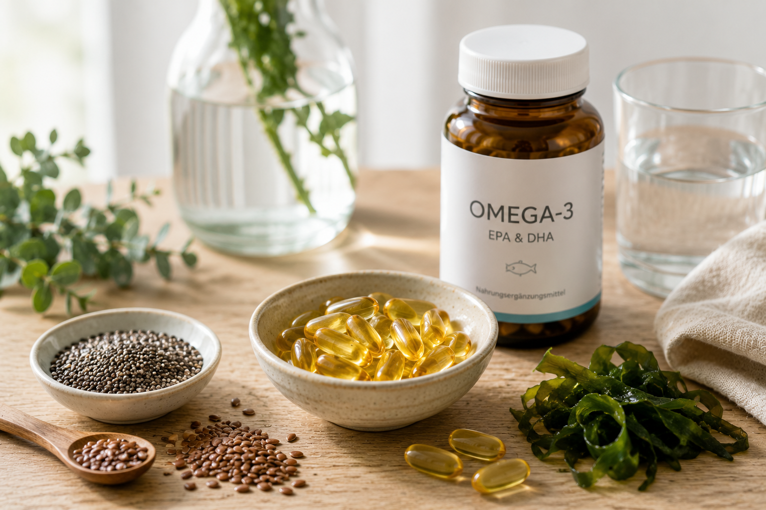 Omega-3 bei Akne – Nahrungsergänzung mit EPA und DHA