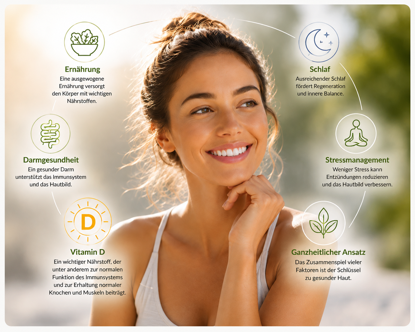 Vitamin D bei Akne – ganzheitlicher Ansatz mit Ernährung, Darmgesundheit, Schlaf und Stressmanagement